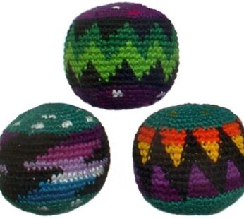 Set of 3 Hacky Sacks, Assorted Colors