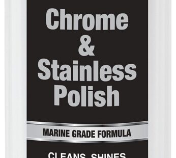 STAR BRITE Chrome & Stainless Polish – Marine Grade Formula Protects Against Pitting, Salt