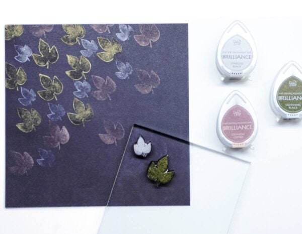 Tsukineko 4-Pack Brilliance Dew Drop Inkpads, Planetarium - Image 3