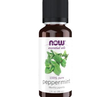 NOW Essential Oils, Peppermint Oil, Invigorating Aromatherapy Scent, Steam Distilled, 100%