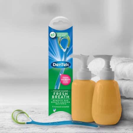 DenTek Comfort Clean Tongue Cleaner, Fresh Mint 1 ea - Packaging May Vary - Image 5