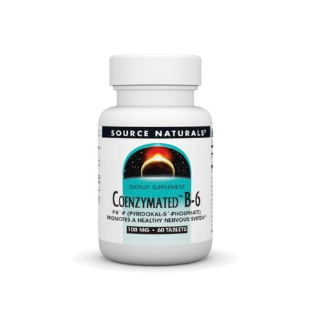 Source Naturals Coenzymated B-6,P-5?-P (PYRIDOXAL-5?-Phosphate) Promotes a Healthy Nervous