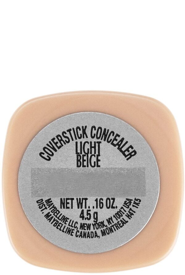 Maybelline New York Cover Stick Concealer, Light Beige, 0.16 Ounce - Image 3