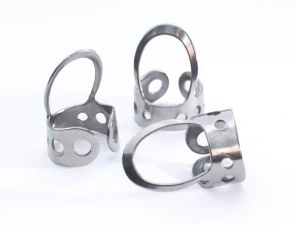 3 x Stainless Steel, Open Design, Metal Finger Picks for Guitar, Banjo, Dobro, etc. Finger