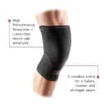 McDavid Knee Compression Sleeve, Lightweight Support with Neoprene, for Left & Right Knee, - Image 4