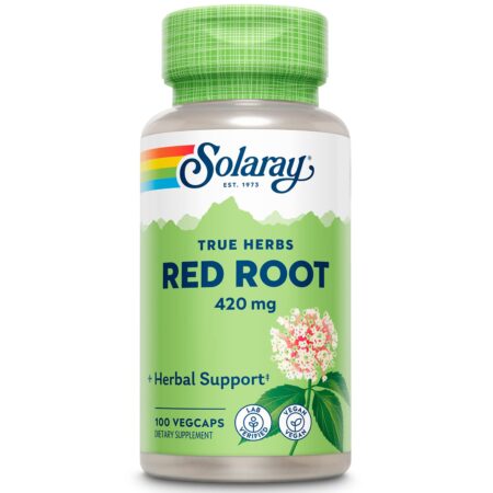 SOLARAY Red Root Capsules, 420 mg | 100 Count