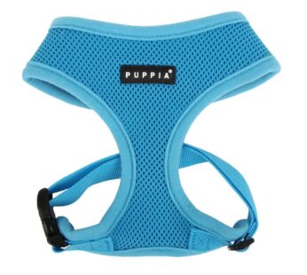 Puppia Soft Dog Harness No Choke Over-The-Head Triple Layered Breathable Mesh Adjustable C