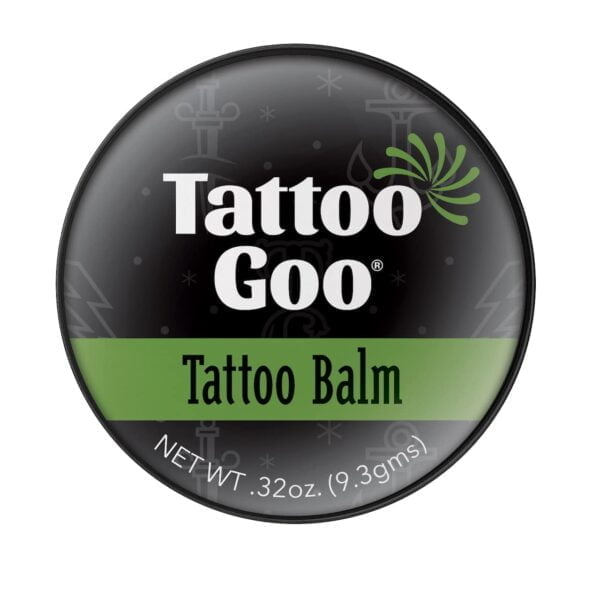 Tattoo Goo Original Travel Size Tattoo After Care, Natural Tattoo Balm with Beeswax and Co