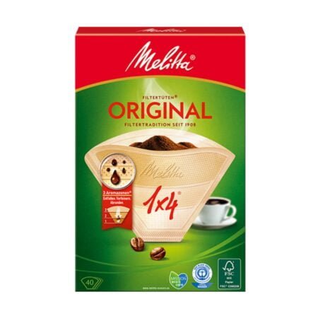 Melitta filter bags Natural Brown 1 x 4/40