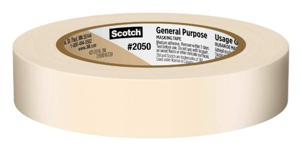 Scotch General Purpose Masking Tape, Tan, Tape for Labeling, Bundling and General Use, Mul - Image 3