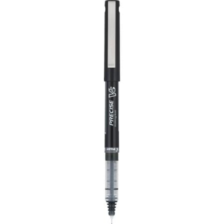 Pilot, Precise V5, Capped Liquid Ink Rolling Ball Pens, Extra Fine Point 0.5 mm, Black, Pa - Image 4