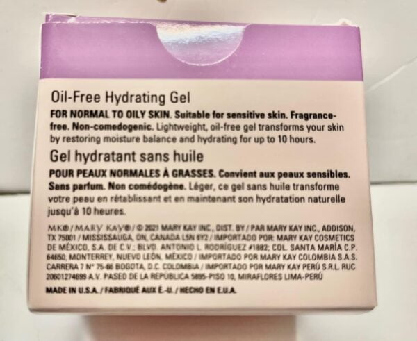 Mary Kay Oil-Free Hydrating Gel,1.9 x 3 x 7.5 inches - Image 2