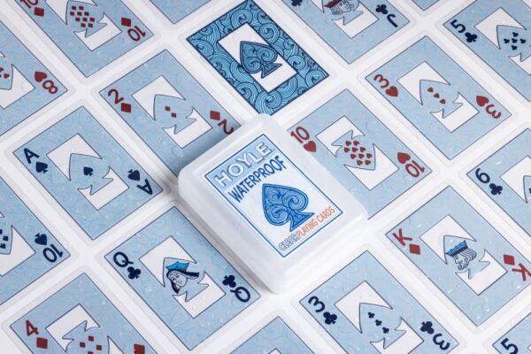Hoyle Waterproof Playing Cards, Clear, 1 Deck - Image 2