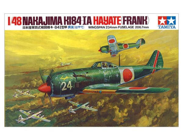 Tamiya Models Nakajima Ki-84 IA Type 4 Hayate Model Kit - Image 3