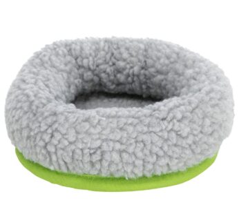 TRIXIE Pet Products 62701 Cuddly Bed for Hamsters, Green/Grey, 16 x 13cm
