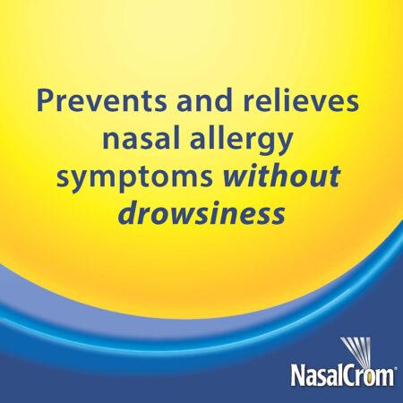 NasalCrom Nasal Spray Allergy Symptom Controller | 200 Sprays | .88 FL OZ - Image 5