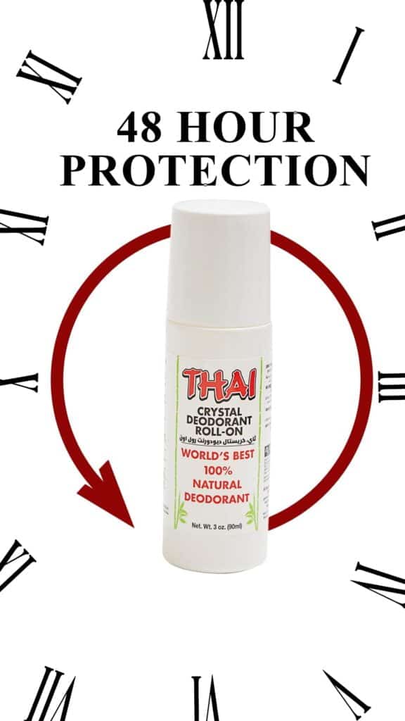 Thai Deodorant Stone Thai Crystal Mist Roll On Deodorant, 3 Oz - Image 5