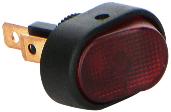 HELLA H61921001 Red SPST Rocker Switch