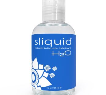 Sliquid H2O Water Based Lube Lubricant for Sex, Glycerin Free Personal Lubricant (4.2 Oz)