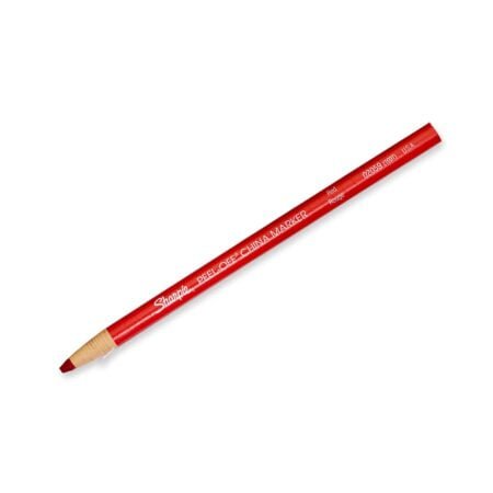 SHARPIE Peel-Off China Markers, Red, 12 Count - Image 2