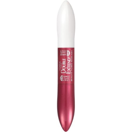 L'Oreal Paris Makeup Double Extend Tubing Mascara, Lengthening 2 Step Mascara, Smudgeproof - Image 7