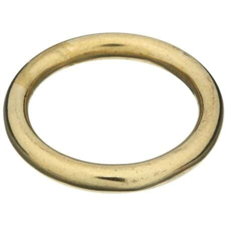 National Hardware N258-723 3156BC Ring in Solid Brass