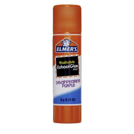 Elmer's Disappearing Purple School Glue, Washable, 6 Pack, 0.21-ounce sticks - Image 6