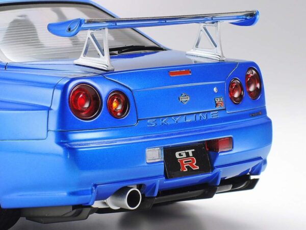 Tamiya Nissan Skyline GT-R R34 V-Spec II 1/24 Scale Model Kit 24258 - Image 4