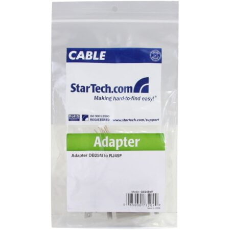 StarTech.com DB25 to RJ45 Modular Adapter - M/F - Serial adapter - DB-25 (M) to RJ-45 (F) - Image 2