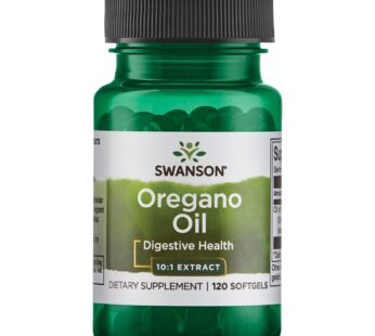 Swanson Oregano Oil 10:1 Extract-Natural Supplement Promoting Digestive Health-Respiratory