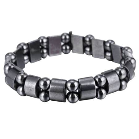 VIKI LYNN Hematite Powerful Magnetic Bracelet for Arthritis Pain Releif or for Sports Rela