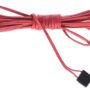 Bachmann Trains - E-Z TRACK - 10? POWER EXTENSION WIRE - RED (1/card)