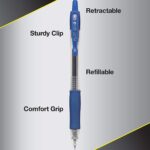 Pilot, G2 Premium Gel Roller Pens, Extra Fine Point 0.5 mm, Pack of 12, Blue - Image 4
