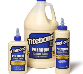 Titebond II Premium Water Resistant Wood Glue – 16 Fluid Ounce