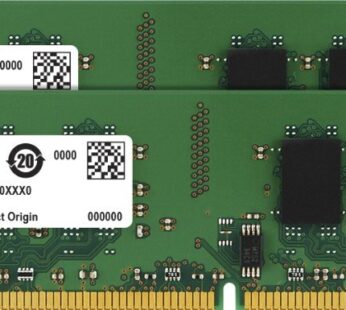 Crucial 4GB Kit (2GBx2) DDR2 800MHz (PC2-6400) CL6 Unbuffered UDIMM 240-Pin Desktop Memory