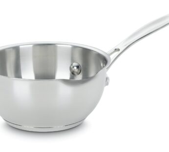 Cuisinart 735-16OP Chef’s Classic Stainless 1-Quart Pour Saucier,Silver