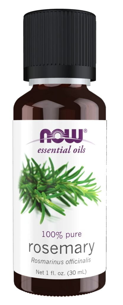 NOW Essential Oils, Rosemary Oil, Purifying Aromatherapy Scent, Steam Distilled, 100% Pure