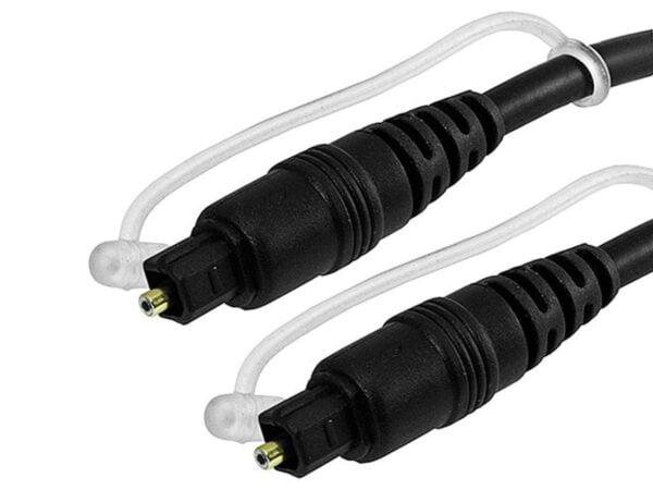 Monoprice S/PDIF (Toslink) Digital Optical Audio Cable - 15 Feet - Black | Gold Plated Fer - Image 2