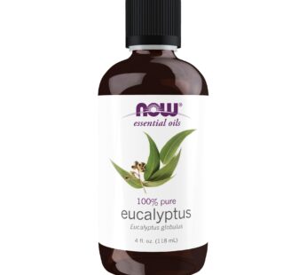 NOW Essential Oils, Eucalyptus Oil, Clarifying Aromatherapy Scent, Steam Distilled, 100% P