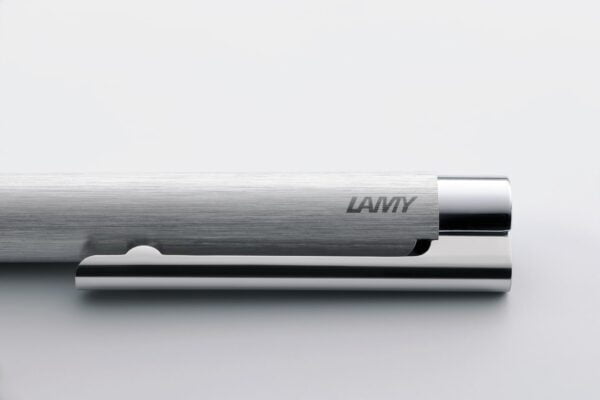 Lamy logo brushed - Ballpoint Pen in an elegant & robust stainless steel case - line width - Image 5