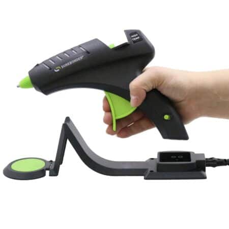 Surebonder Cordless Hot Glue Gun, High Temperature, Full Size, 60W, 50% More Power - Sturd