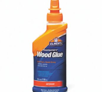 Elmer’s E7000 Carpenter’s Wood Glue, 4 Fl oz