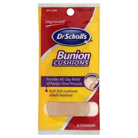 Dr. Scholl's Bunion Cushions, 6ct (Pack of 8) // Dual Cushioning Layer Provides Immediate