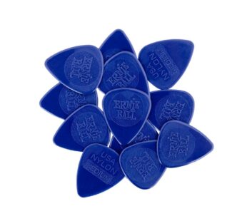 Ernie Ball Nylon Guitar Picks, Medium, 12-pack (P09136)