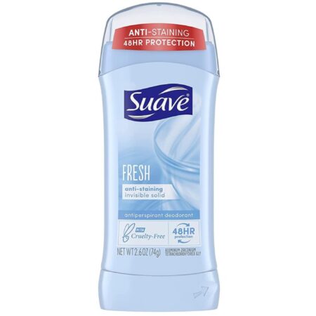 Suave Antiperspirant Deodorant 24-hour Odor and Wetness Protection Shower Fresh Deodorant