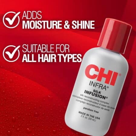 CHI Infra Silk Infusion, Leave-In Reconstructing Treatment To Strengthen & Protect All Hai - Image 3