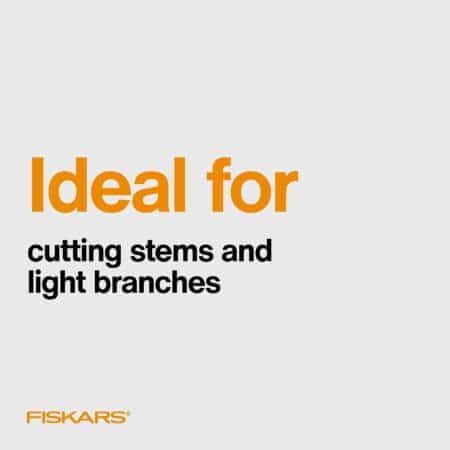 Fiskars SoftGrip Bypass Pruner 5/8" Tree and Branch Cutter - Bypass Pruning Shears and Gar - Image 5