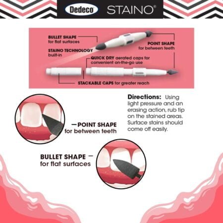 Staino Tooth Stain Eraser Dental Tool ? 2 Erasers/Unit - Image 7