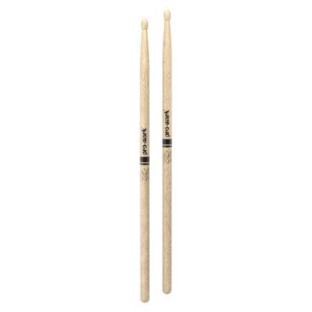 ProMark Drum Sticks - Neil Peart 747 Shira Kashi Oak Drumsticks, Wood Tip, One Pair - Image 3
