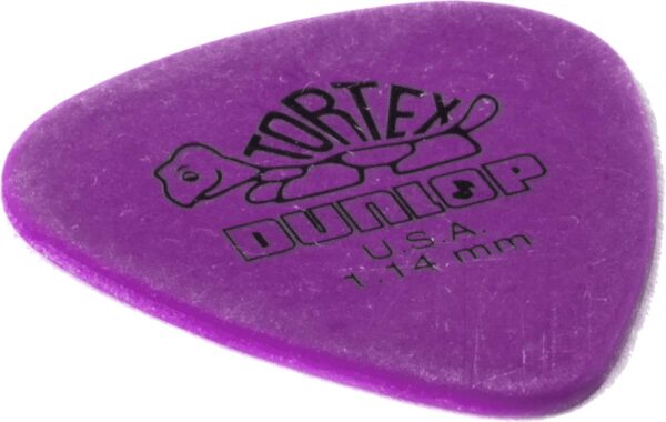 Jim Dunlop Standard 1.14mm Purple Guitar Pick, 12 Pack - Image 4